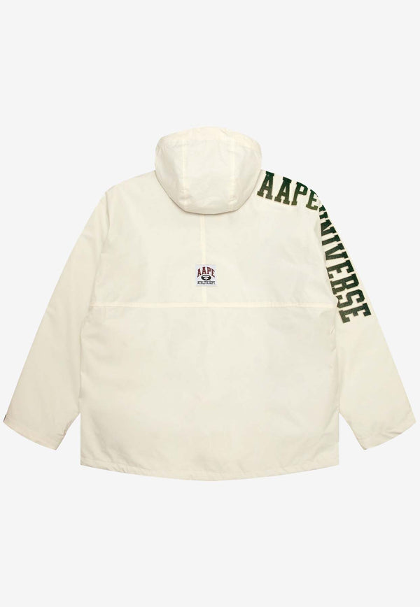 AAPE Moonface Down Jacket Ivory AAPDNM7670XXNIVXIVORY