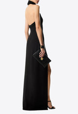 Tom Ford Beaded Halterneck Silk Gown AB3328-SDE398 LB999