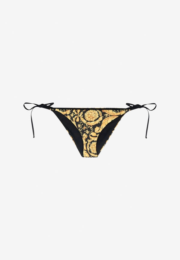 Versace Barocco Print Bikini Bottom ABD05027 A235870 A7900 Multicolor