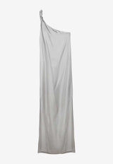 Loulou Studio Adela Silk Midi Dress  Metallic ADELASI/O_LOULO-SG