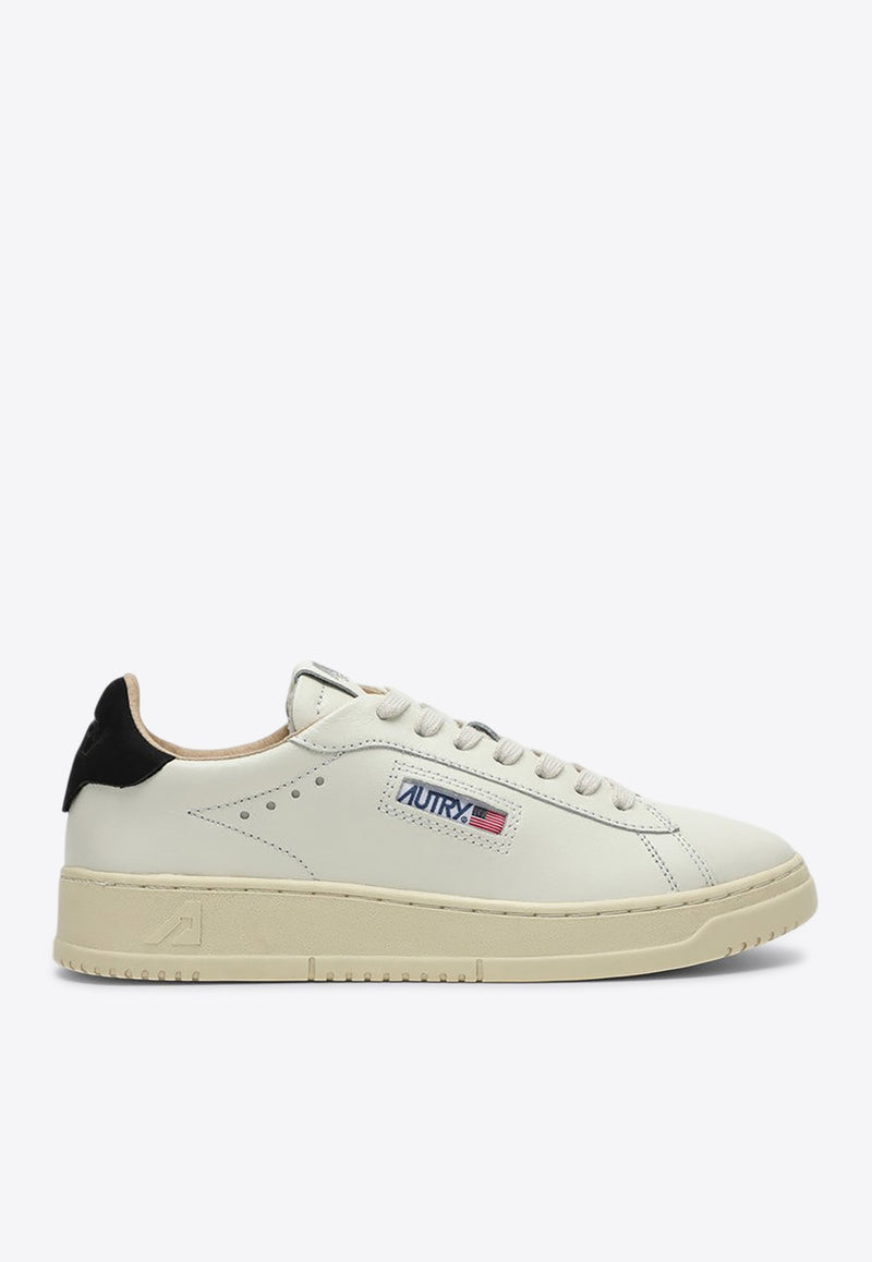 Autry Dallas Leather Low-Top Sneakers White ADLWMR05/P_AUTRY-MR05