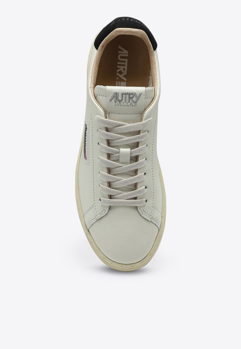 Autry Dallas Leather Low-Top Sneakers White ADLWMR05/P_AUTRY-MR05