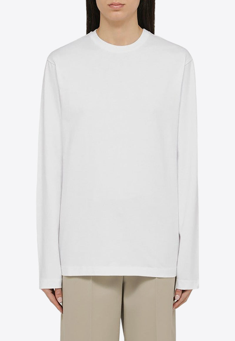 Sportmax Agguati Long-Sleeved T-shirt White AGGUATICO/O_SPORM-009