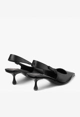 Jimmy Choo Amel 50 Pumps in Nappa Leather AMEL 50 NAP BLACK