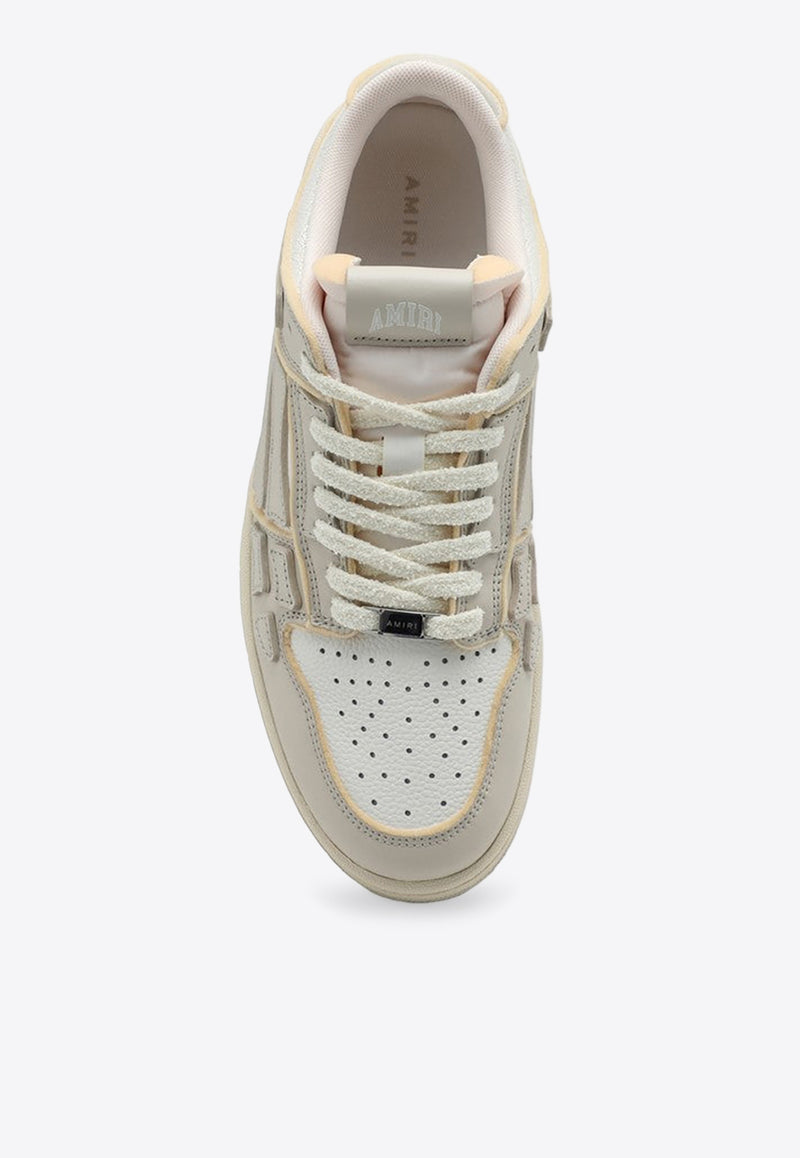 Amiri Skeltop Low-Top Sneakers Beige AMFOSR1030LE/P_AMIRI-216