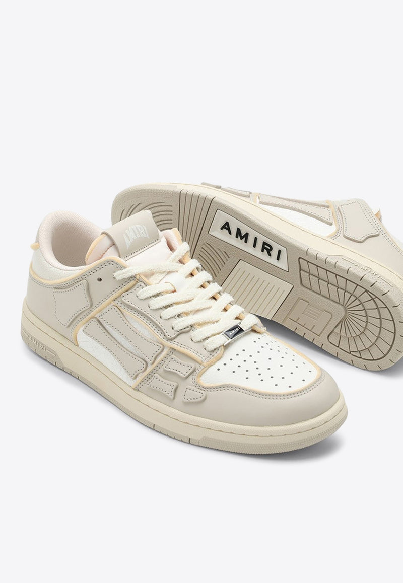 Amiri Skeltop Low-Top Sneakers Beige AMFOSR1030LE/P_AMIRI-216