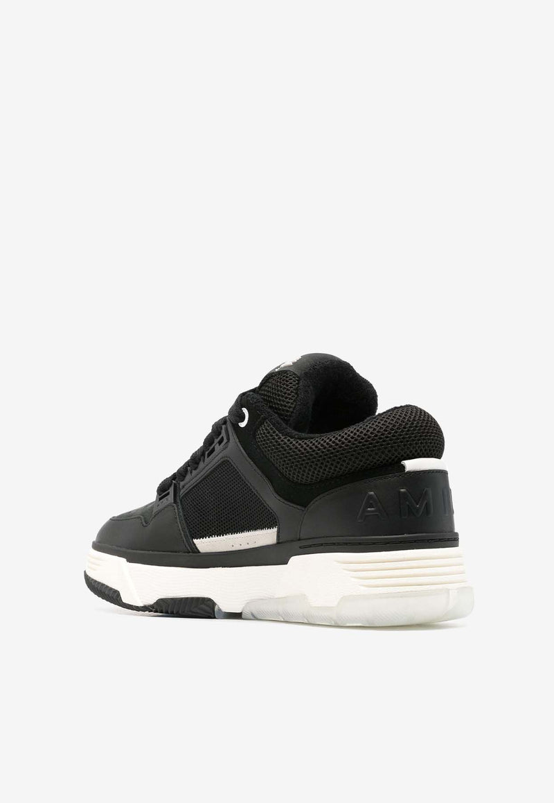 Amiri MA-1 Leather Low-Top Sneakers Black AMFOSR1048BLACK