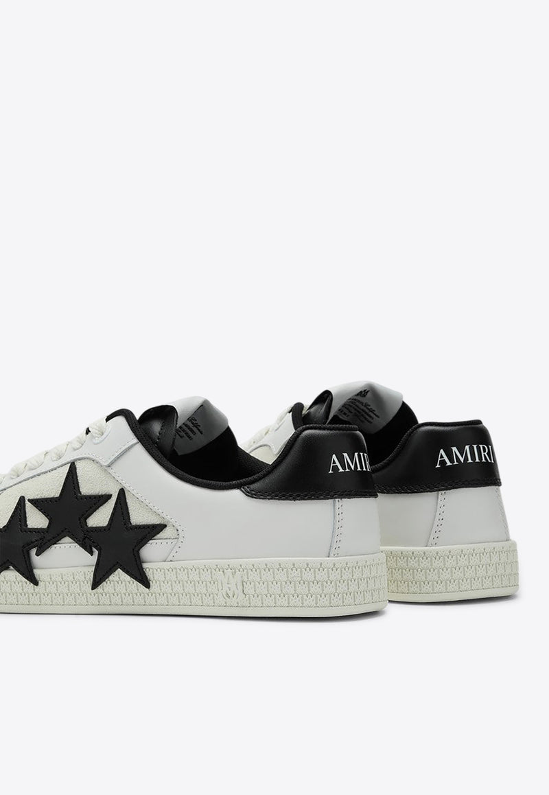 Amiri Pacific Low-Top Leather Sneakers Black AMFOSR1090LE/Q_AMIRI-001