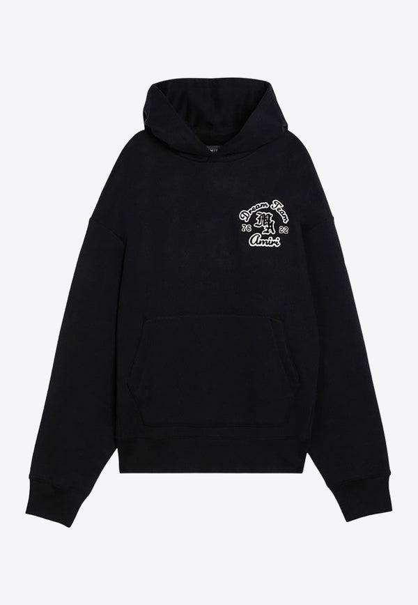 Amiri Dream Team Logo Hooded Sweatshirt Black AMJYHD1045CO/P_AMIRI-001