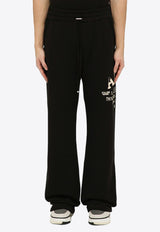 Amiri Logo Print Track Pants Black AMJYSP1001CO/O_AMIRI-001