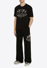 Amiri Logo Print Track Pants Black AMJYSP1001CO/O_AMIRI-001