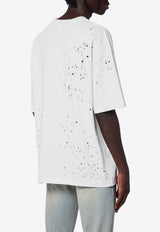 Amiri Hollywood Shotgun Distressed T-shirt White AMJYTE1092CO/P_AMIRI-100