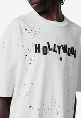 Amiri Hollywood Shotgun Distressed T-shirt White AMJYTE1092CO/P_AMIRI-100