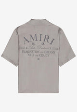 Amiri Arts District Silk Shirt AMSTBW1018GREY