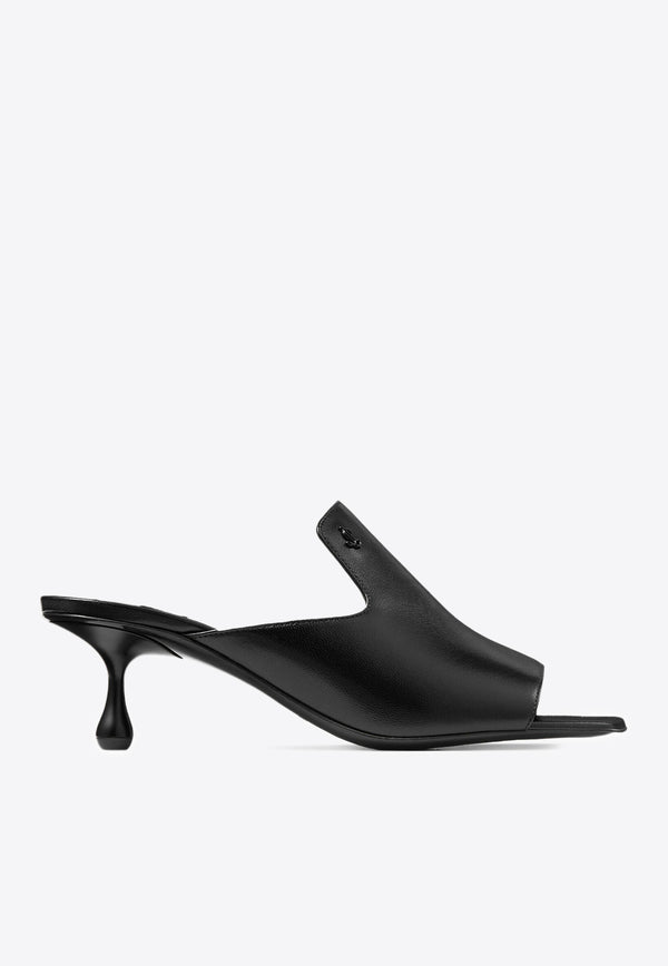 Jimmy Choo Ander 50 Sandals in Nappa Leather ANDER 50 NAP BLACK