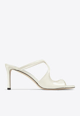 Anise 95 Patent Leather Mules Jimmy Choo ANISE 95 PAT LATTE