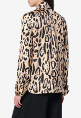 Sportmax Armony Leopard Print Shirt Beige ARMONYCO/Q_SPORM-002