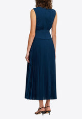 Acler Rhodes Midi Dress AS2407187D-SEANAVY