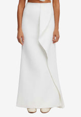 Acler Underwood Maxi Skirt White AS2410007S-IVORYWHITE