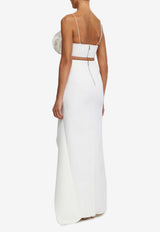 Acler Underwood Maxi Skirt White AS2410007S-IVORYWHITE