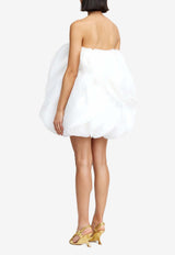 Acler Otley Strapless Mini Petal Dress White AS2410013D-IVORYWHITE