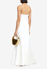 Acler Treven Strapless Gown White AS2410103D-IVORYWHITE