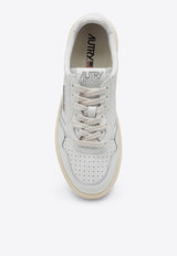 Autry Medalist Leather Sneakers White AULMLL15/P_AUTRY-LL15