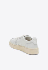 Autry Medalist Leather Sneakers White AULMLL15/P_AUTRY-LL15