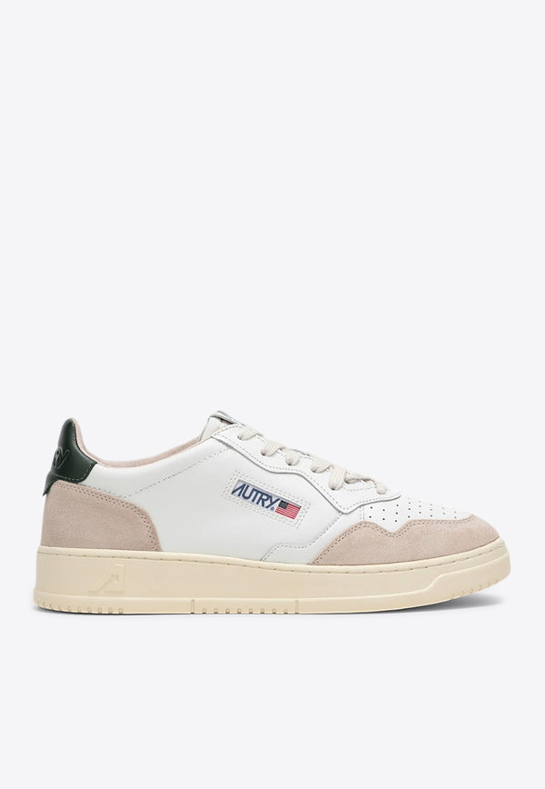 Autry Medalist Leather Sneakers White AULMLS56/P_AUTRY-LS56