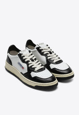 Autry Medalist Leather Sneakers White AULMWB01/P_AUTRY-WB01