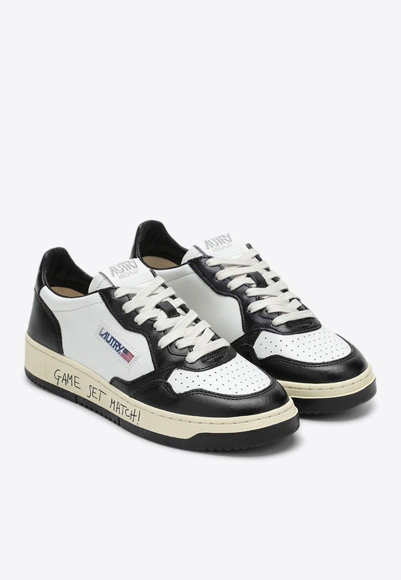 Autry Medalist Leather Sneakers White AULWBH02/P_AUTRY-BH02