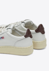 Autry Medalist Leather Sneakers White AULWLL53/P_AUTRY-LL53