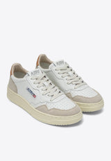 Autry Medalist Leather and Suede Sneakers White AULWLS76/Q_AUTRY-LS76