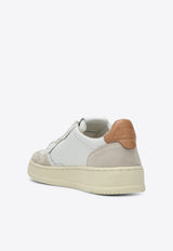 Autry Medalist Leather and Suede Sneakers White AULWLS76/Q_AUTRY-LS76