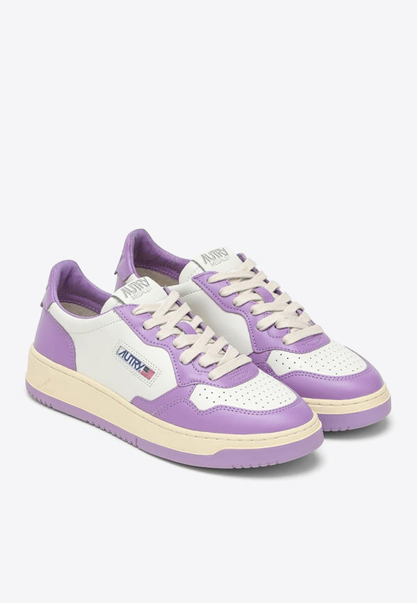 Autry Medalist Low-Top Sneakers AULWWB43/O_AUTRY-WB43 Lilac