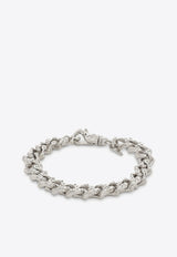 Emanuele Bicocchi Logo Chain Bracelet AVCB9MET/N_EMANU-SI Silver