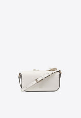 Mini Avenue Shoulder Bag in Leather Jimmy Choo AVENUE MINISHLDR NHO LATTE/LIGHT GOLD