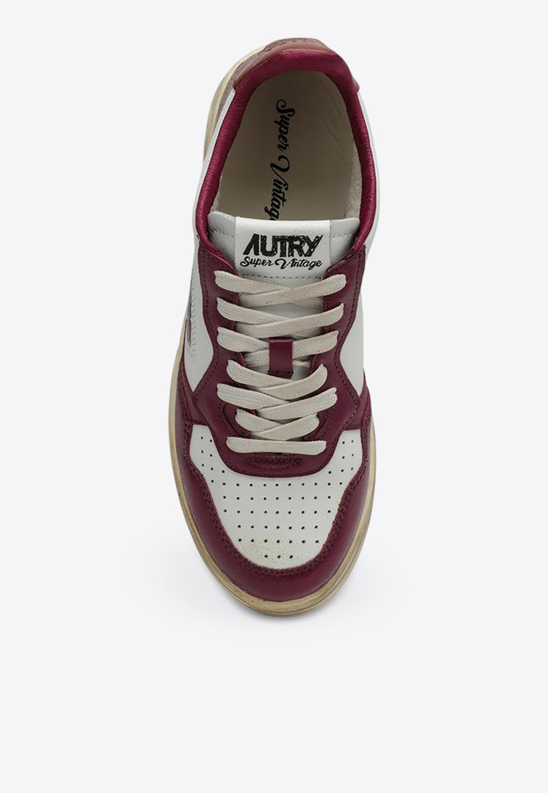 Autry Super Vintage Low-Top Sneakers Purple AVLWSV40/P_AUTRY-SV40