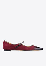 Arteana Brera Mary Jane Pointed Flats Bordeaux AW24BRERUSMJFLBURGUNDY