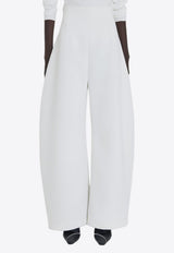 A.W.A.K.E High-Rise Rounded Pants AW24.P05.LA02.WHITEWHITE