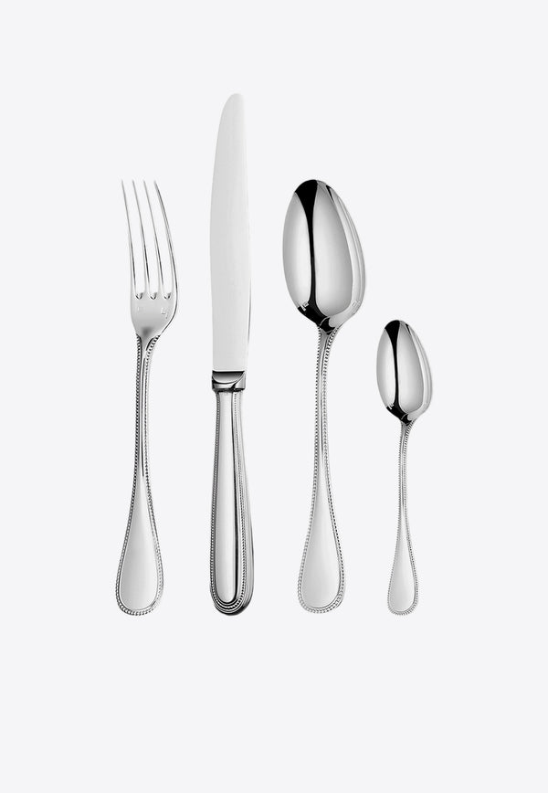 Christofle Perles 2 Flatware Set - Set of 24 Silver B02405824