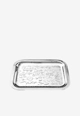 Christofle Graffiti Rectangular Tray Silver B04200440