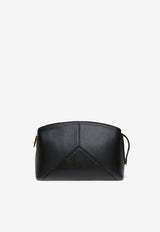 Victoria Beckham Victoria Calf Leather Clutch Black B224AAC005644ABLACK