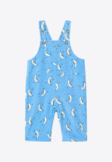 Bobo Choses Babies Beneath The Moon Jumpsuit Light Blue B224AB077CO/P_BOBO-451