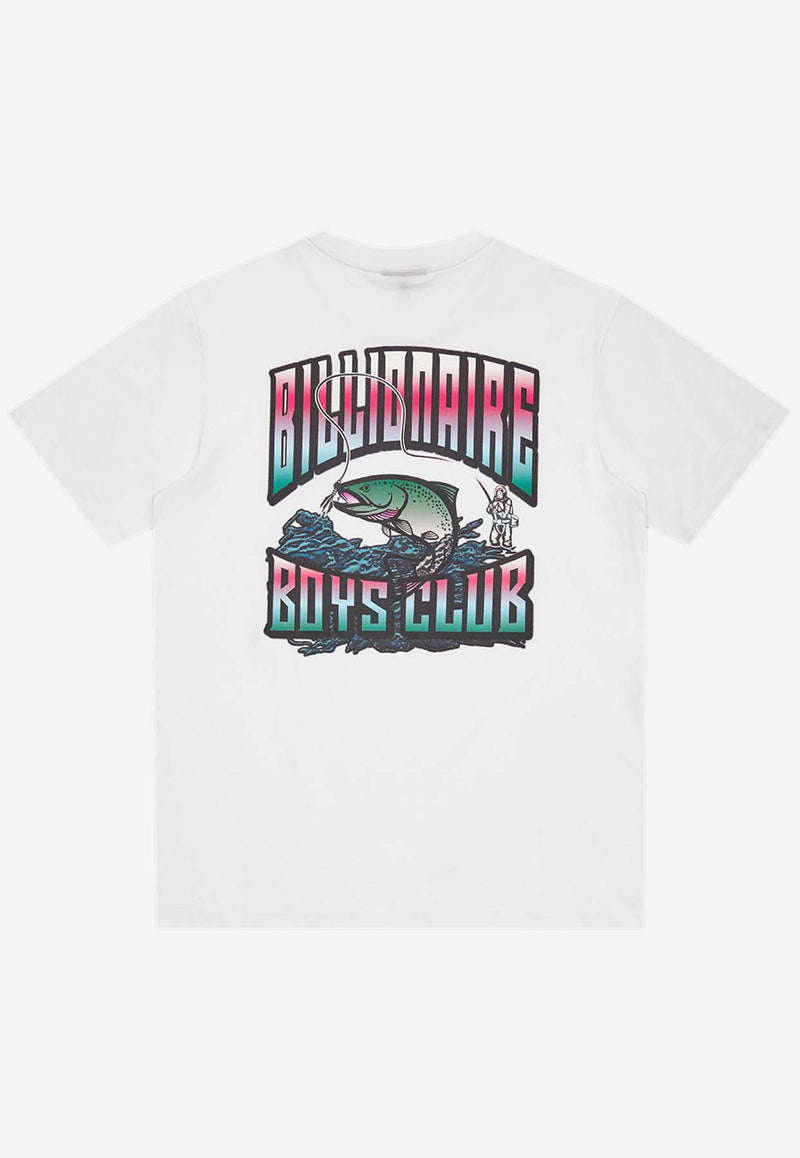 Billionaire Boys Club Big Catch Printed T-shirt White B24246WHITE