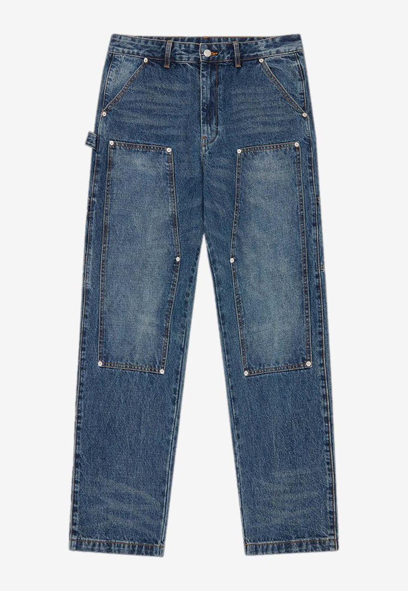 Billionaire Boys Club Straight-Leg Carpenter Jeans Blue B24428DENIM