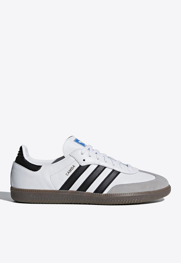 Adidas Originals Samba OG Low-Top Sneakers White B75806LS/O_ADIDS-WH