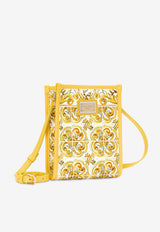 Dolce 
Gabbana Small Majolica Print Tote Bag BB3025 AP026 HG3OB Yellow