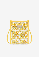 Dolce 
Gabbana Small Majolica Print Tote Bag BB3025 AP026 HG3OB Yellow