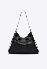 Givenchy Medium Voyou Calf Leather Shoulder Bag Black BB50SSB1Q7/Q_GIV-001